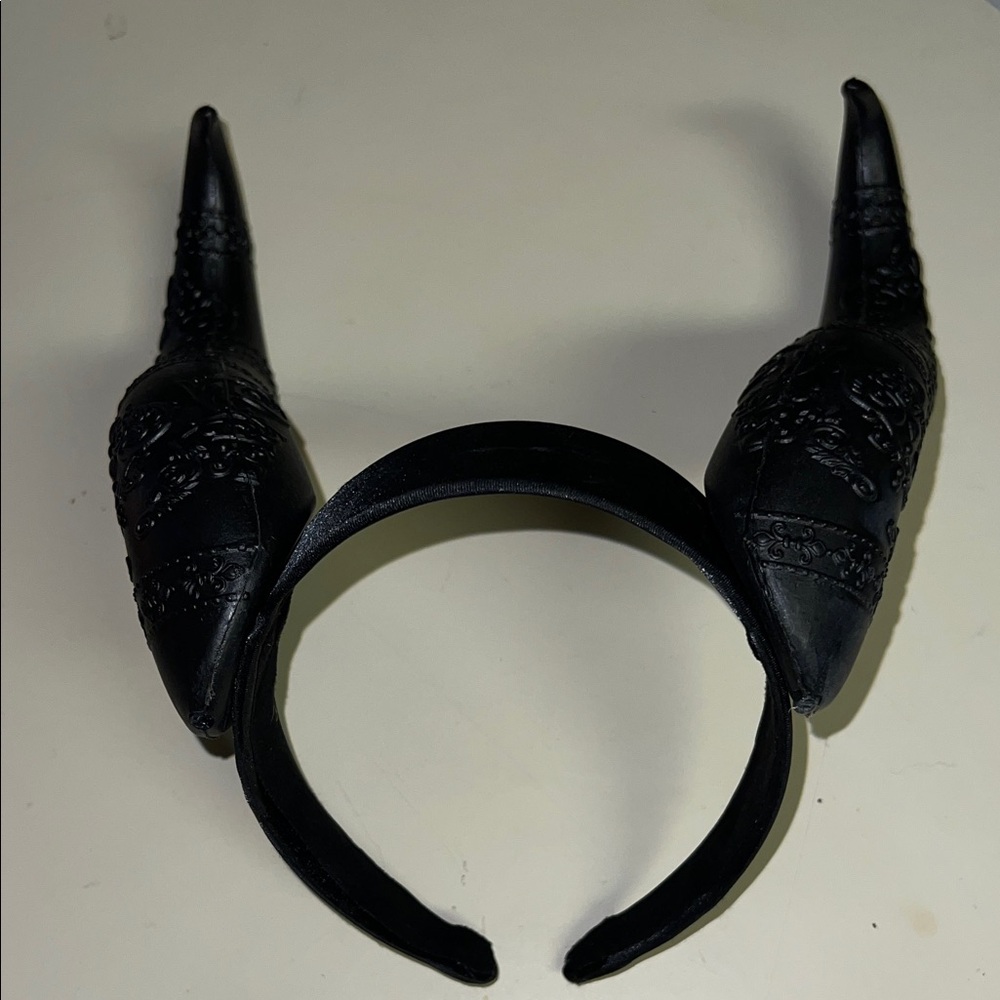 Killstar Black Horned Headband